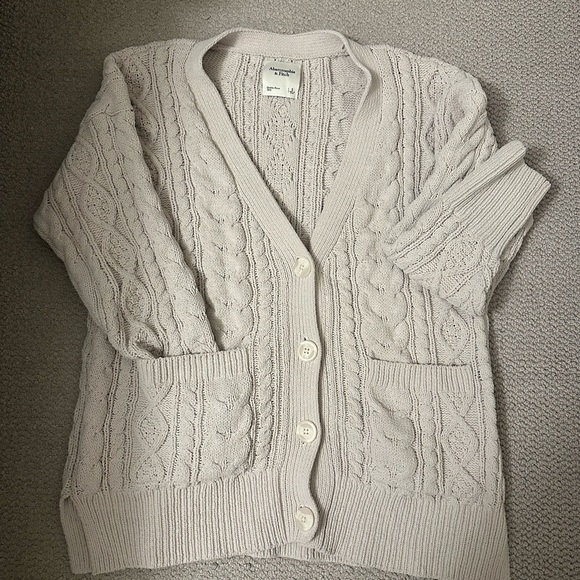 Abercrombie knit cardigan sweater - Picture 2 of 2